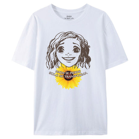 PLAYERA NIÑA GIRASOL- Tallas 8 a 14